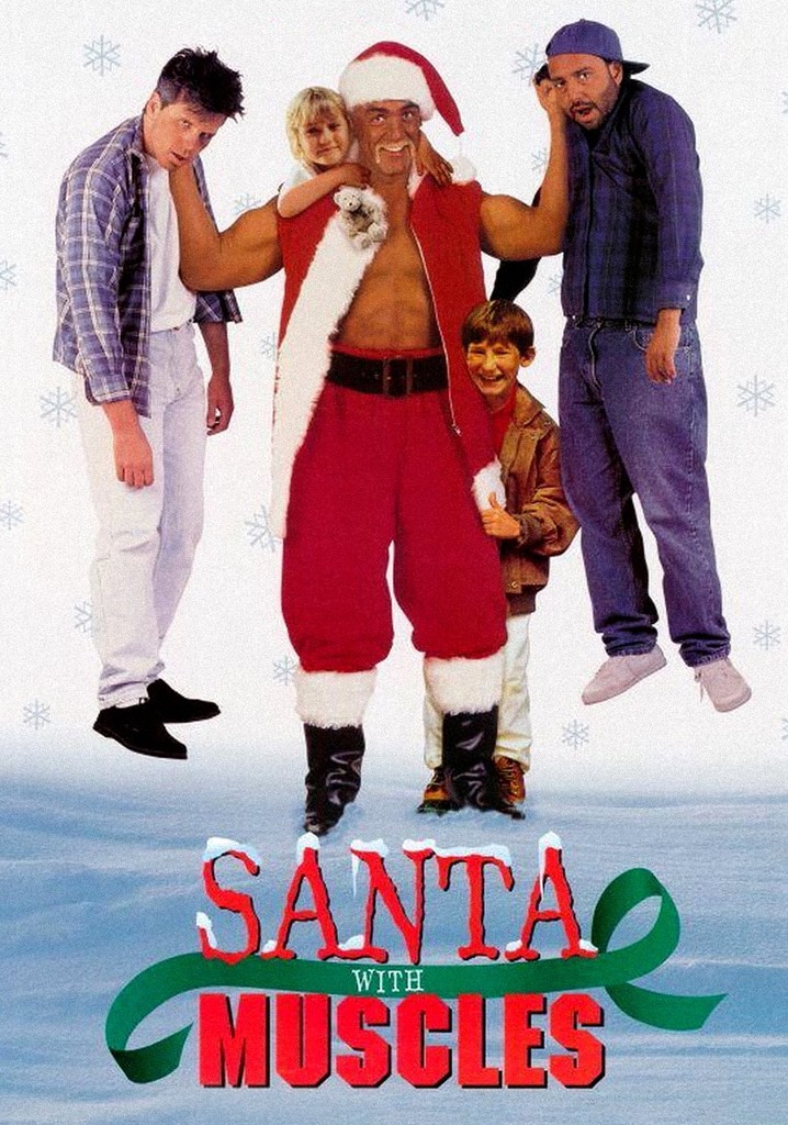Santa with Muscles poster