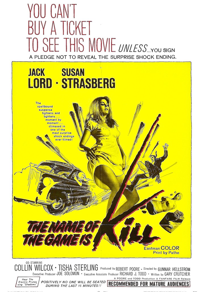 The Name of the Game Is Kill poster