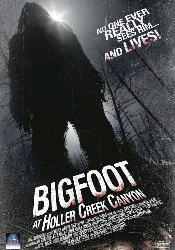 Bigfoot at Holler Creek Canyon poster