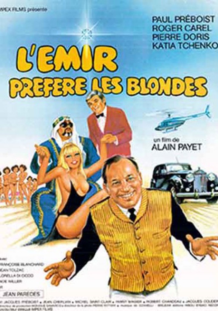 L'émir préfère les blondes poster