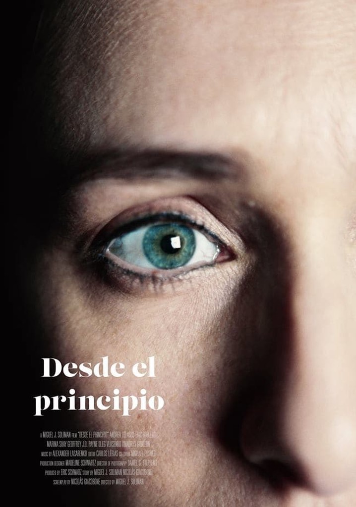 Desde el principio poster