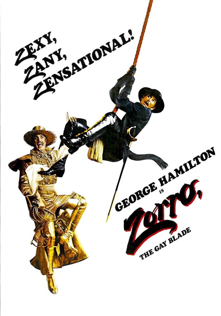 Zorro, The Gay Blade poster