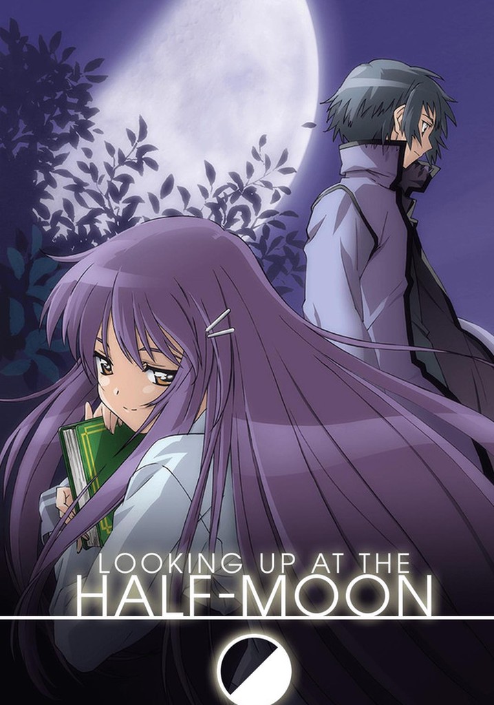 Looking Up at the Half-Moon poster