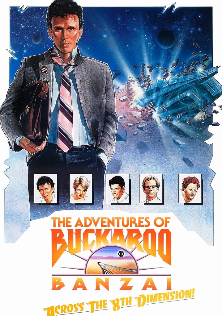 The Adventures of Buckaroo Banzai Across the 8th Dimension poster