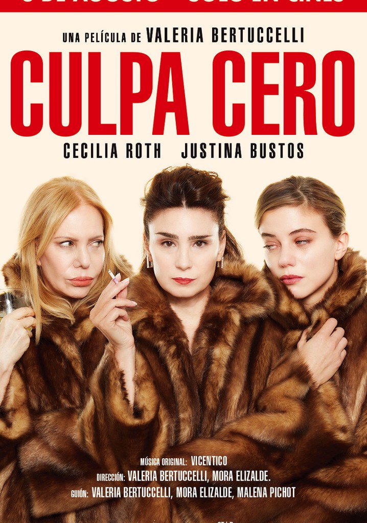 Culpa cero poster
