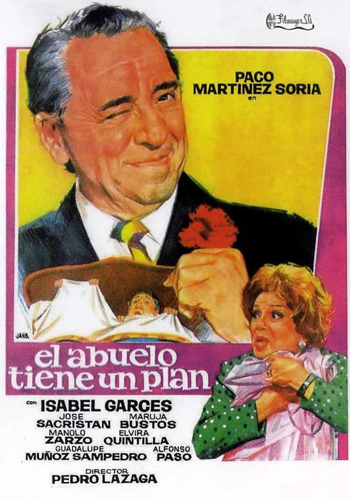 El abuelo tiene un plan poster