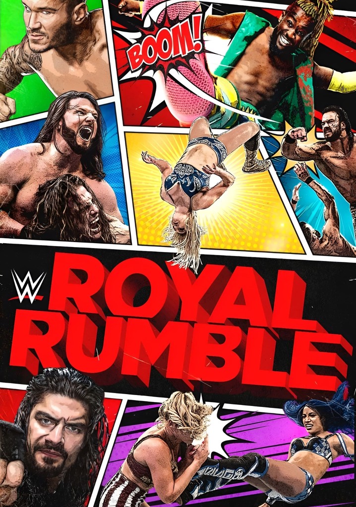 WWE Royal Rumble 2021 poster