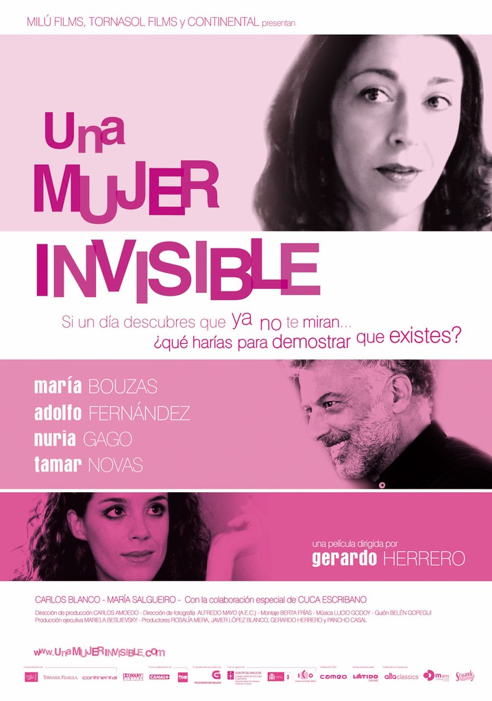 Una mujer invisible poster