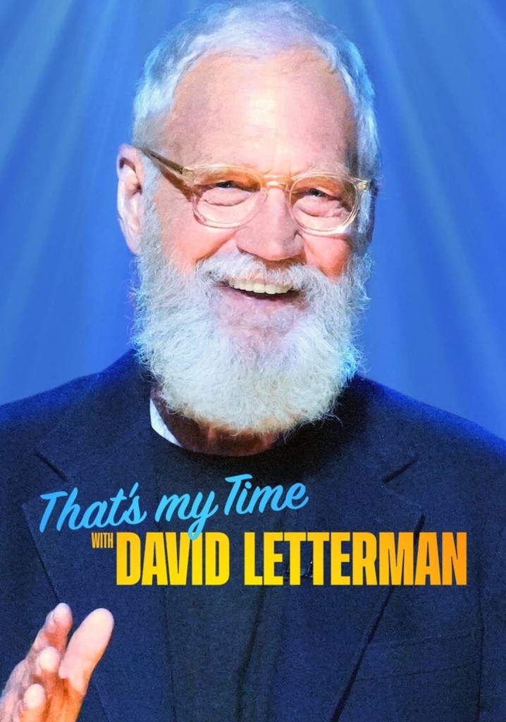 That’s My Time with David Letterman poster