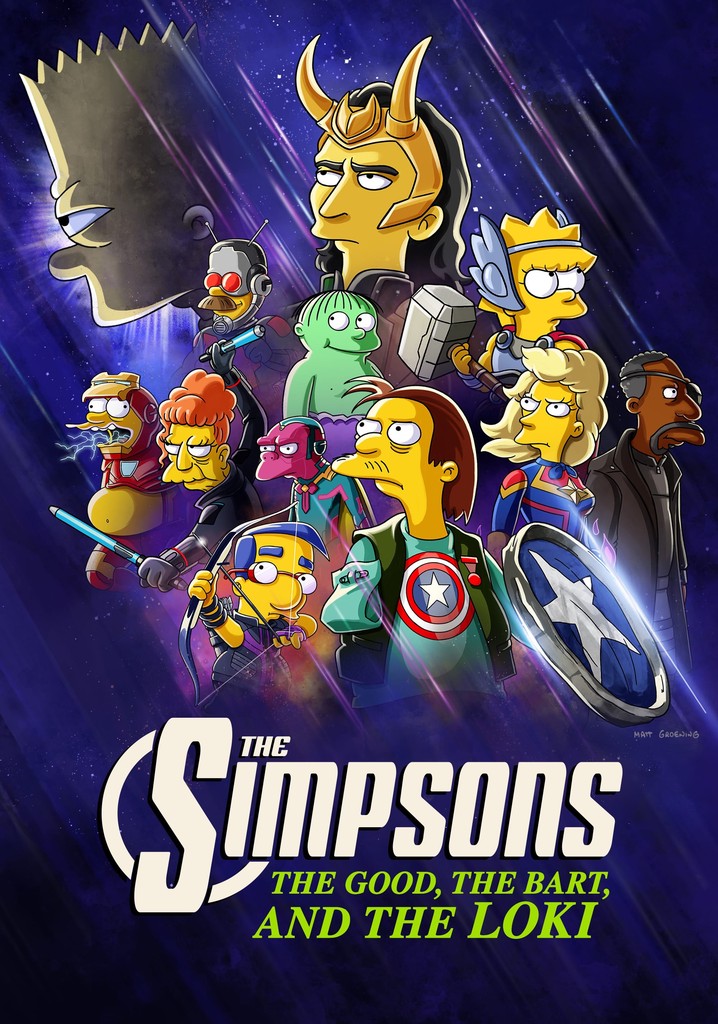 The Simpsons: The Good, the Bart, and the Loki poster