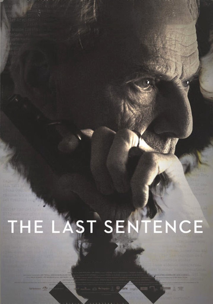 The Last Sentence poster