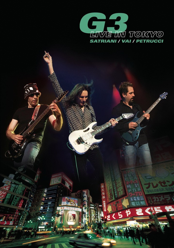 G3 - Live in Tokyo poster