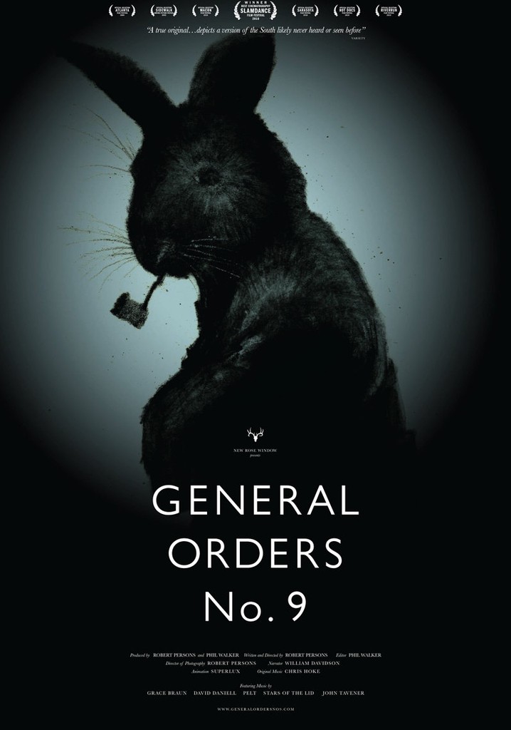 General Orders No. 9 poster