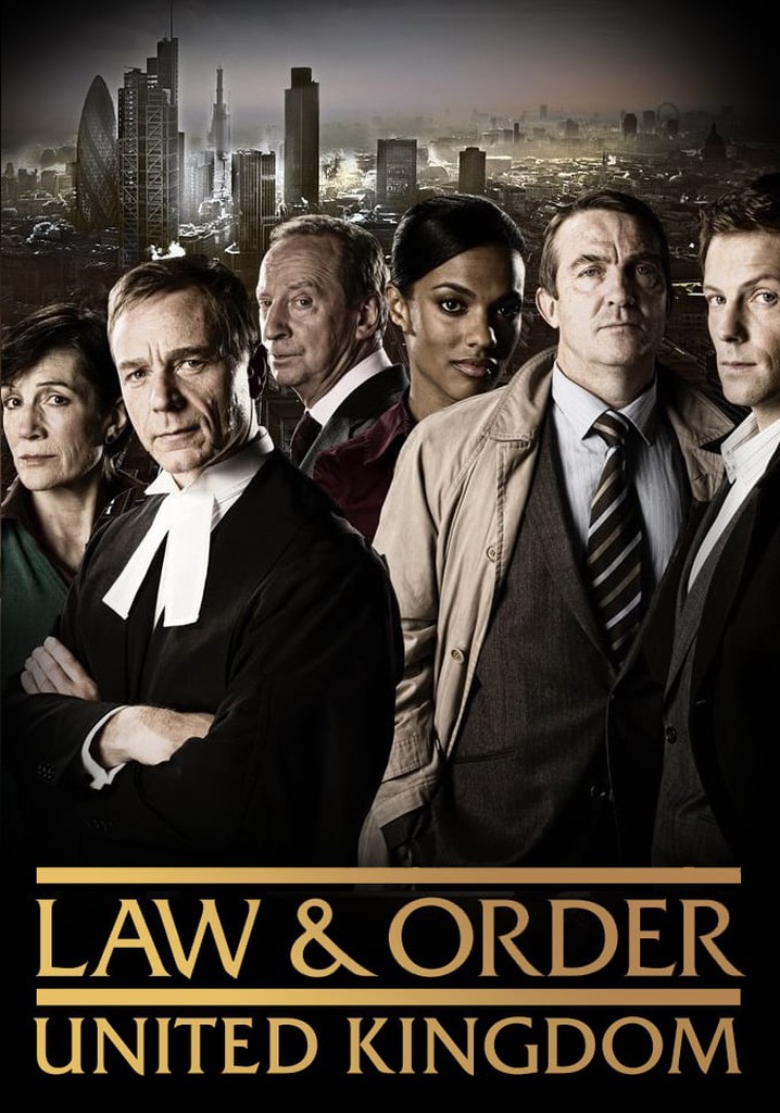 Law & Order UK poster