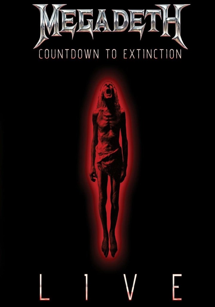 Megadeth: Countdown to Extinction - Live poster