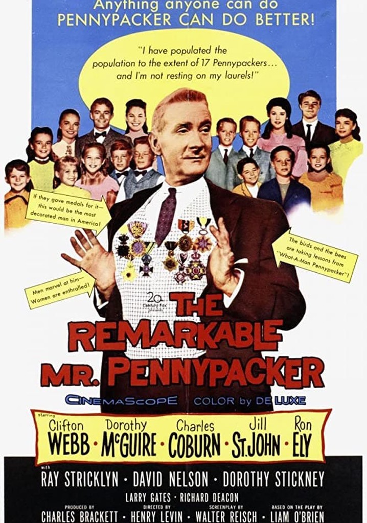 The Remarkable Mr. Pennypacker poster