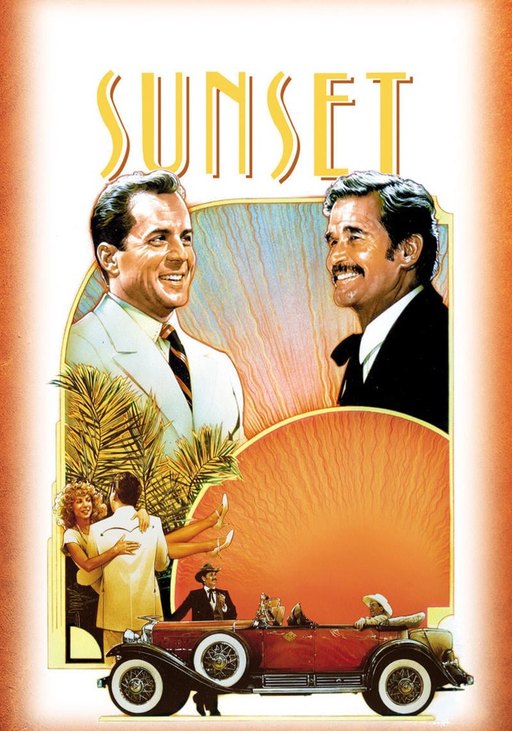 Sunset poster