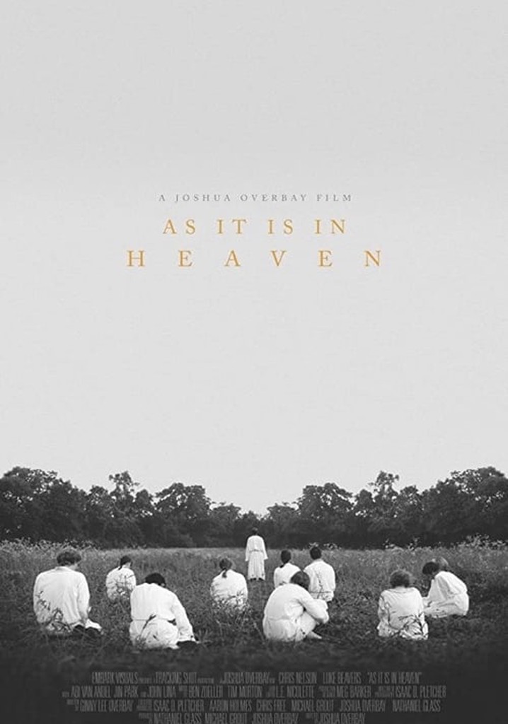 As It Is in Heaven poster