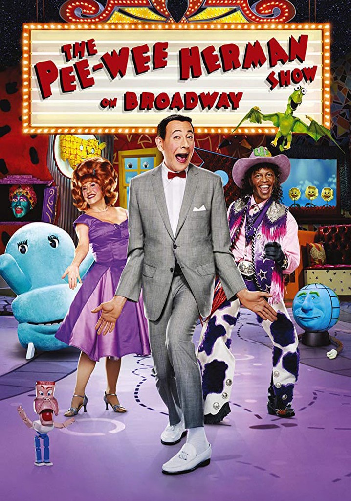The Pee-wee Herman Show on Broadway poster