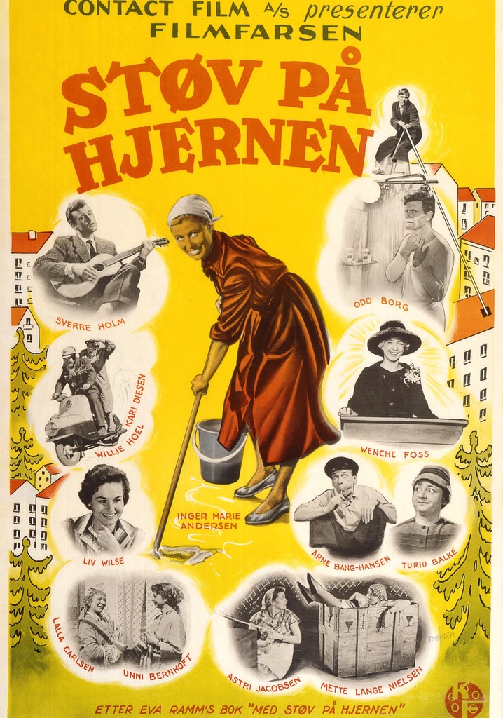 Støv på hjernen poster