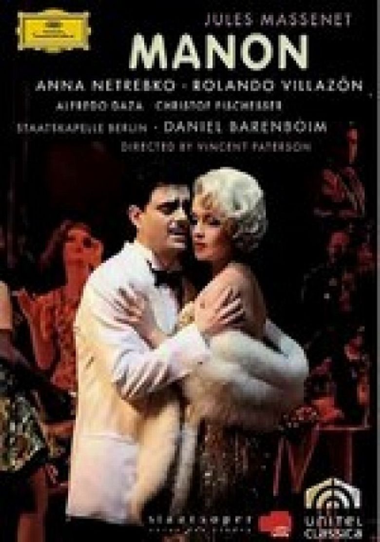 Jules Massenet: Manon poster