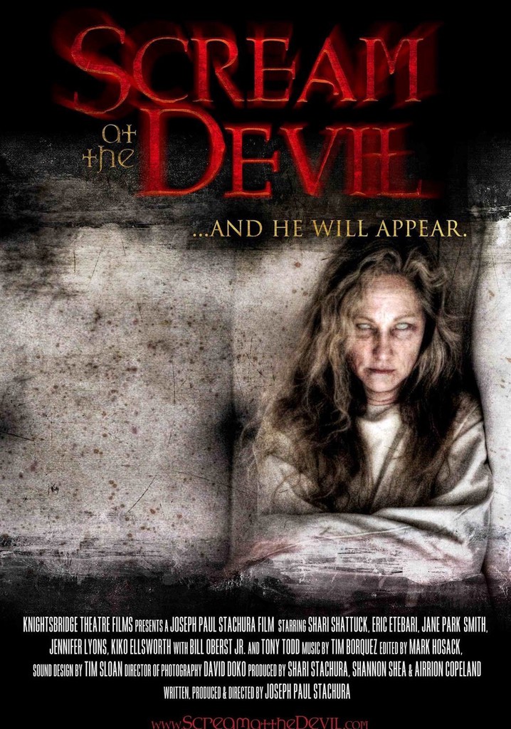 Scream at the Devil poster