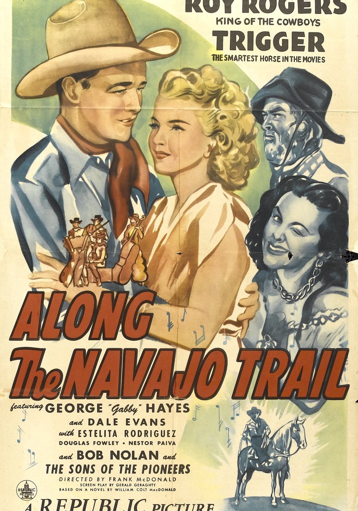 Along the Navajo Trail poster