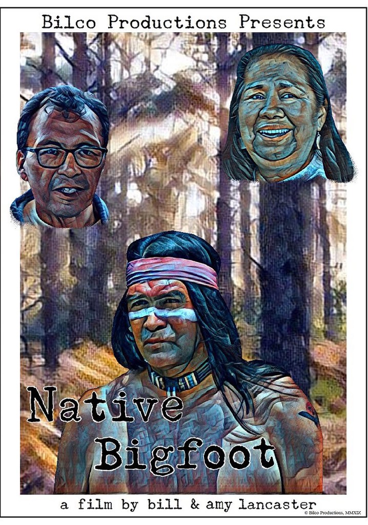 Native Bigfoot poster