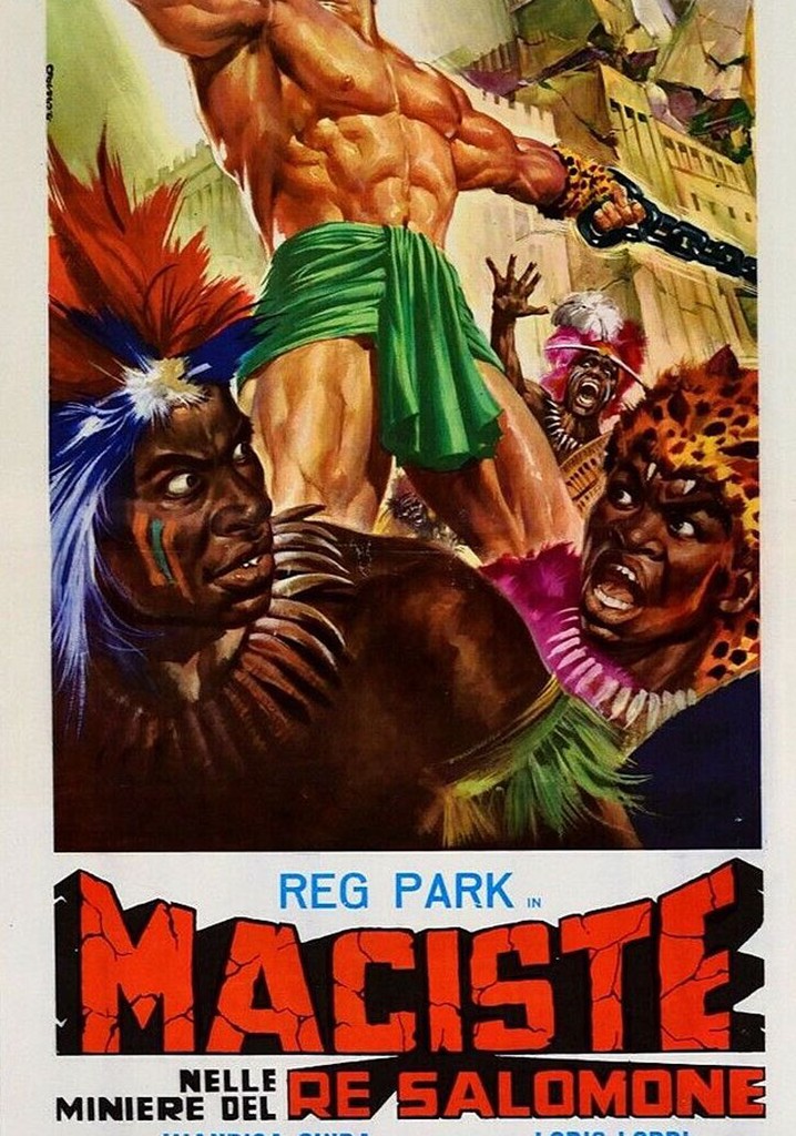 Maciste In King Solomon's Mines poster