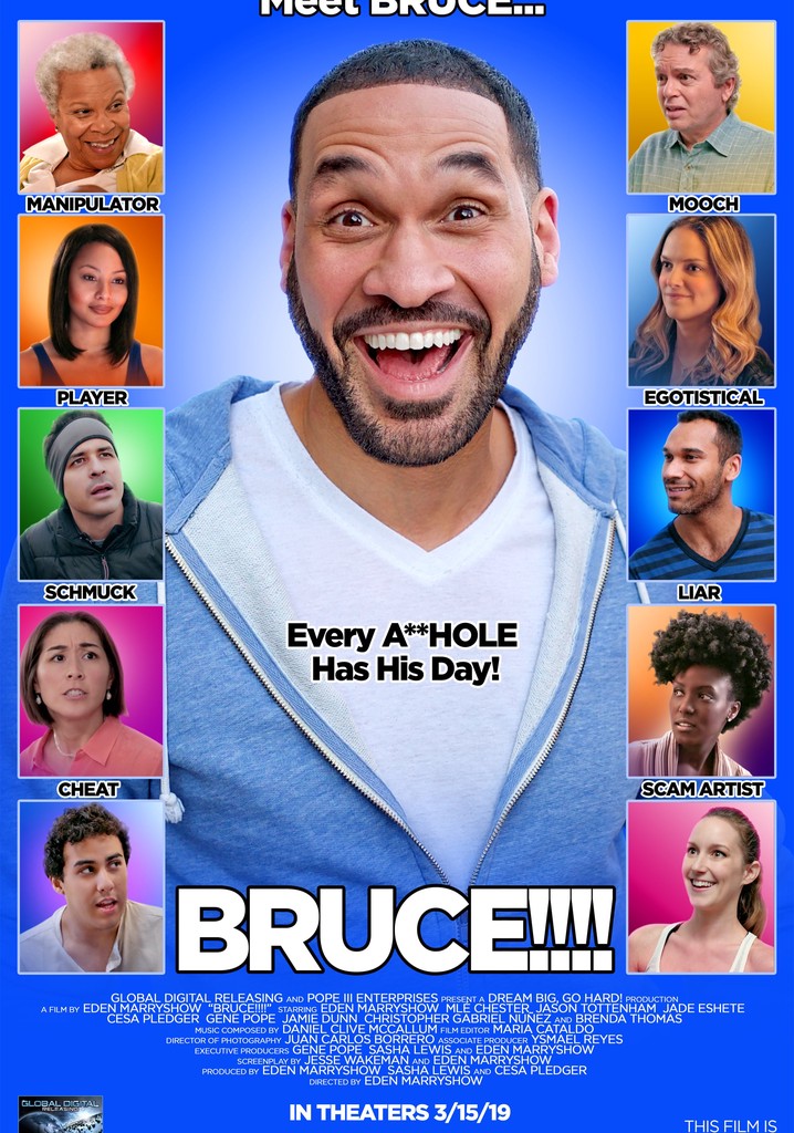 BRUCE!!! poster