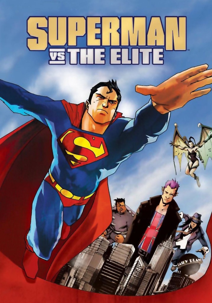 Superman vs. The Elite poster