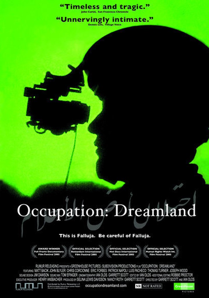 Occupation: Dreamland poster
