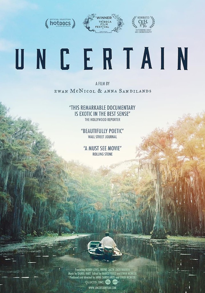 Uncertain poster