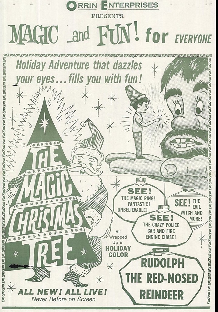 Magic Christmas Tree poster
