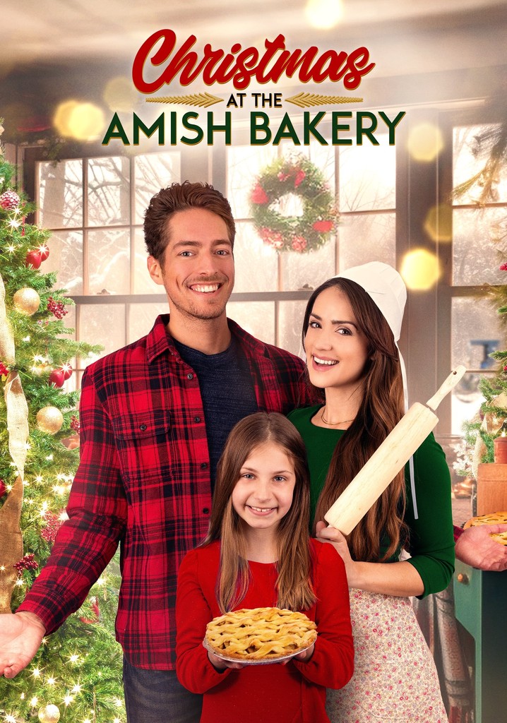 Christmas at the Amish Bakery poster