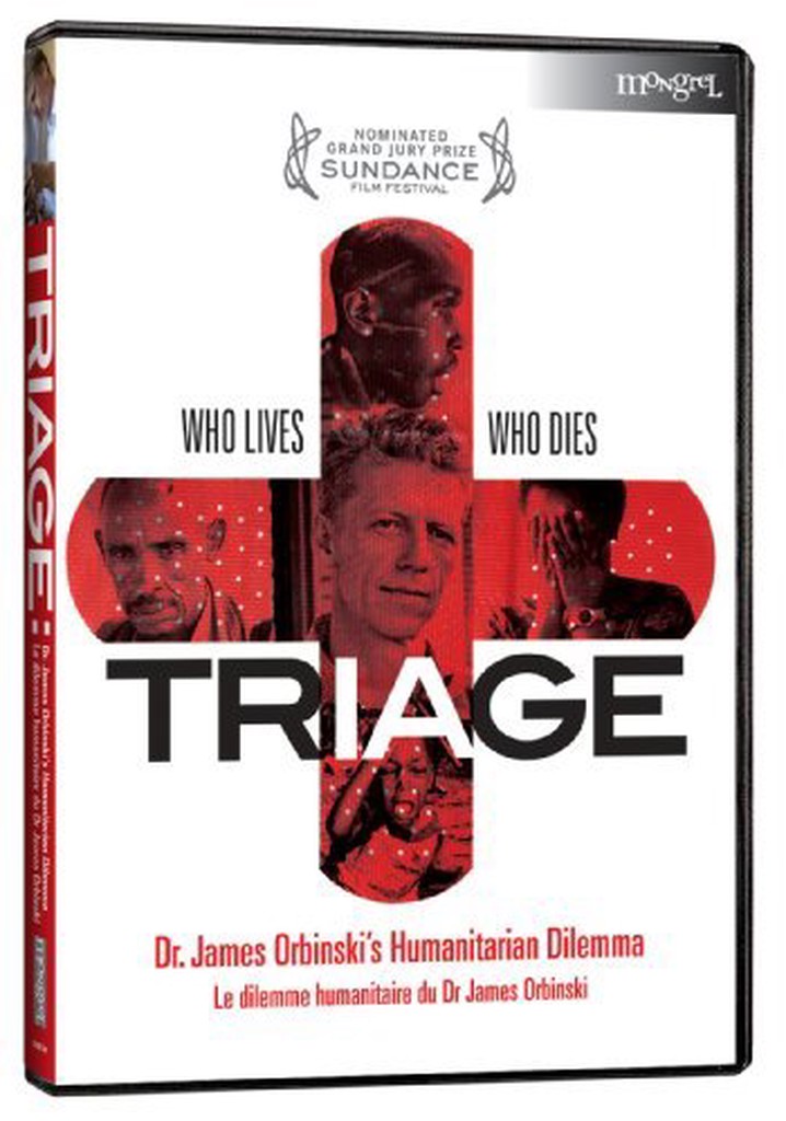 Triage: Dr. James Orbinski's Humanitarian Dilemma poster