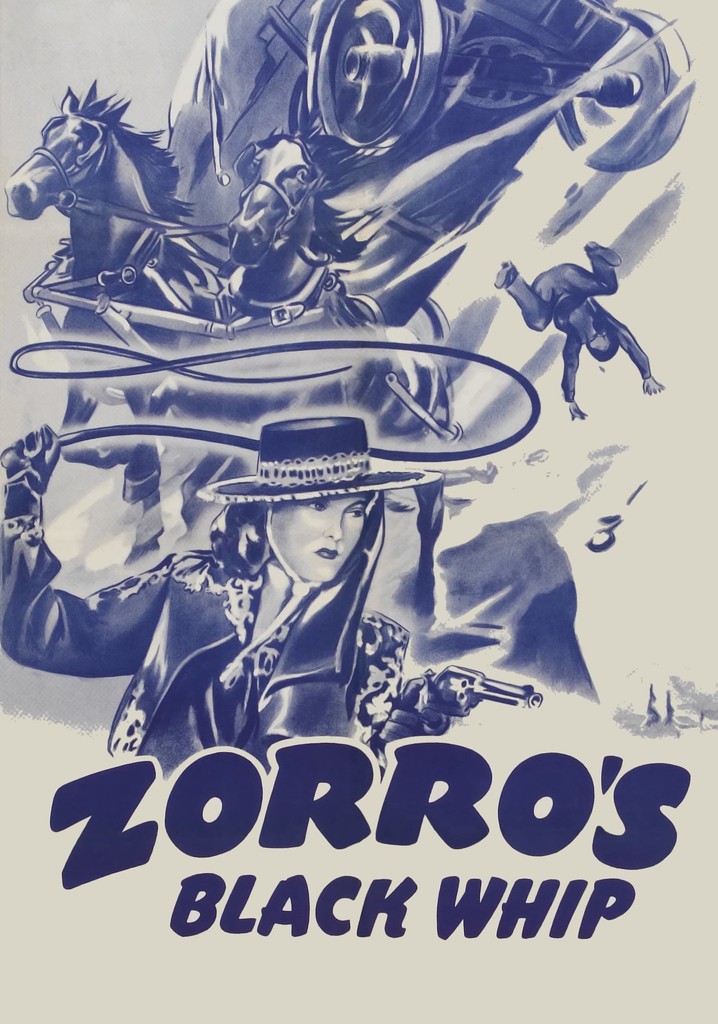 Zorro's Black Whip poster