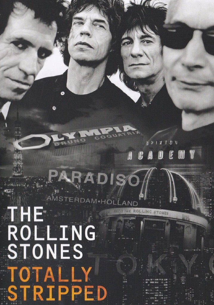 The Rolling Stones - Totally Stripped poster