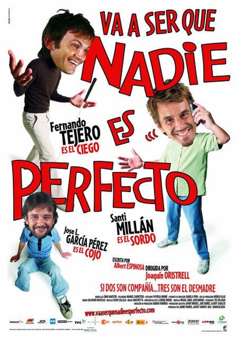Va a ser que nadie es perfecto poster