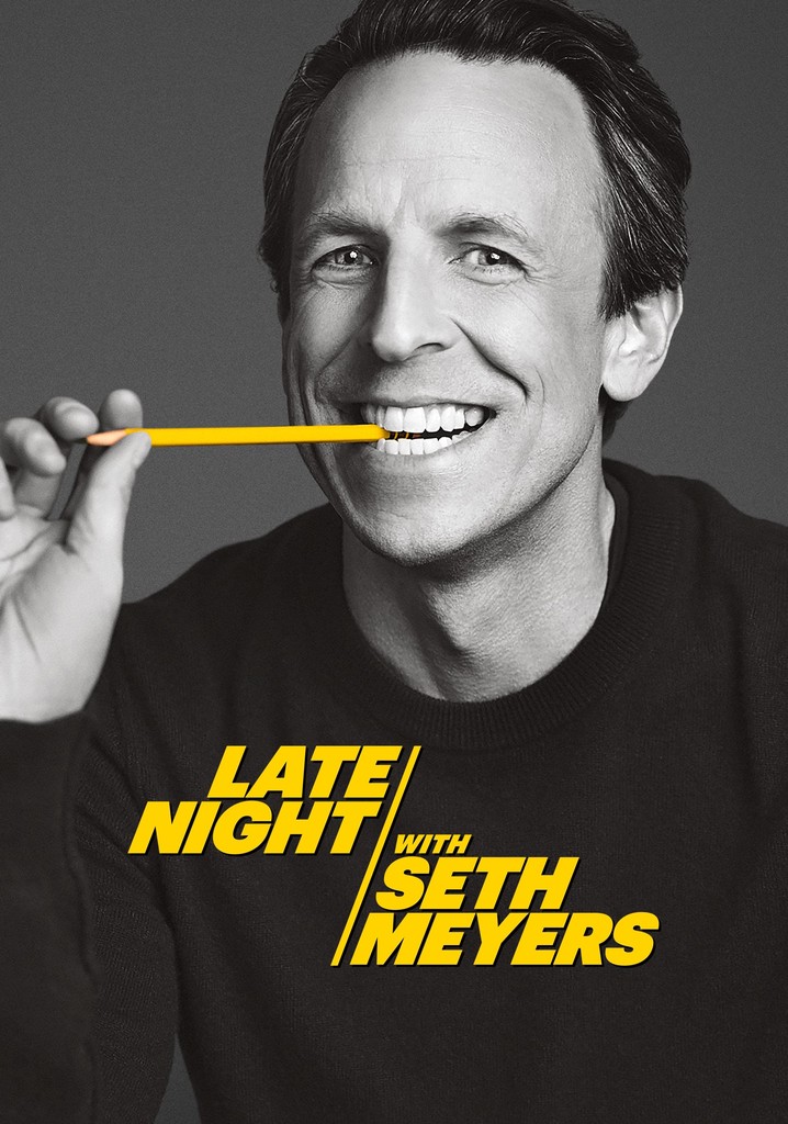 Late Night with Seth Meyers poster