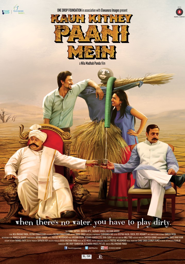 Kaun Kitney Paani Mein poster