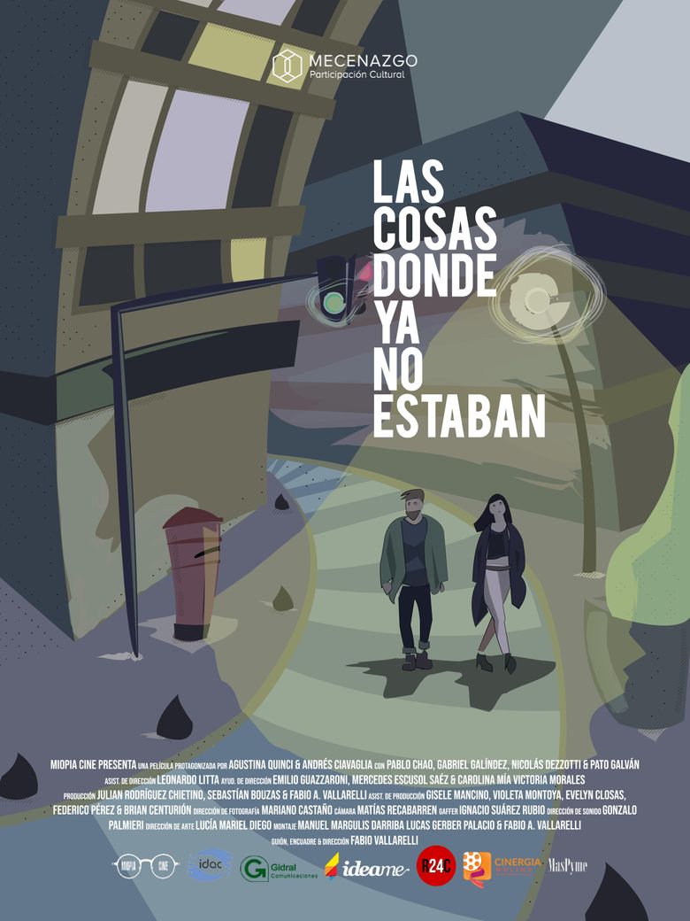 Las cosas donde ya no estaban poster
