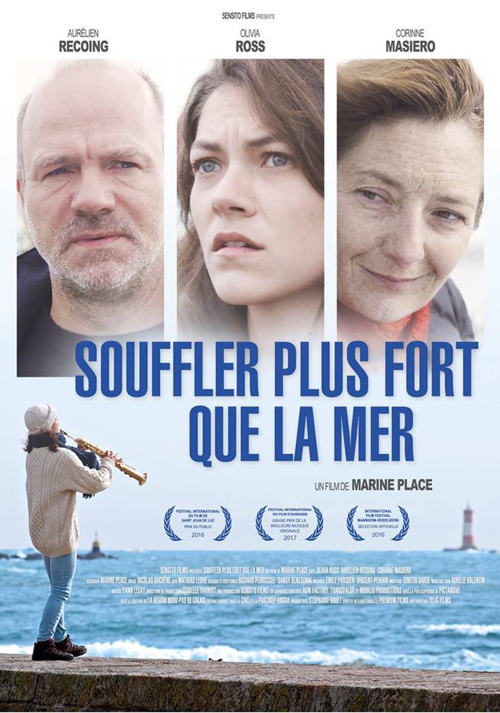Souffler plus fort que la mer poster
