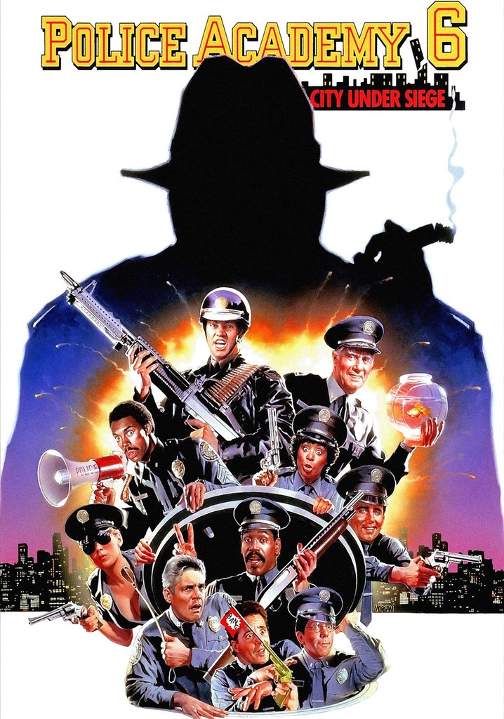 Police Academy 6: City Under Siege poster