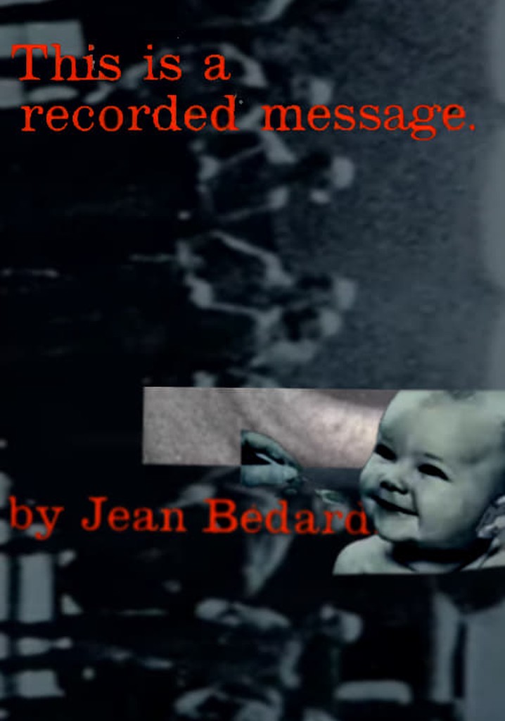 This Is a Recorded Message poster