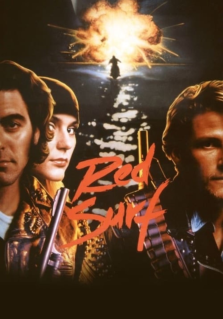 Red Surf poster