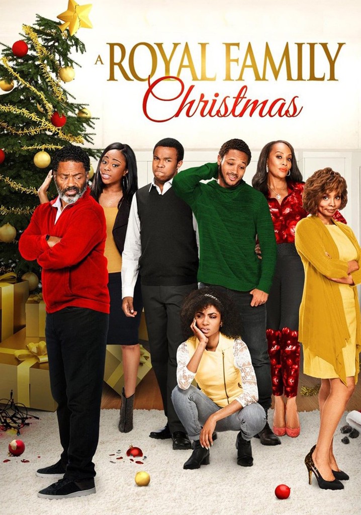 A Royal Family Christmas poster
