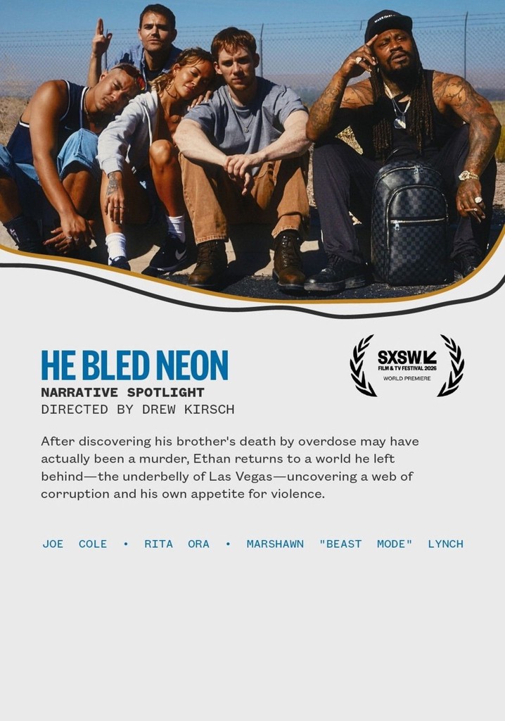 He Bled Neon poster
