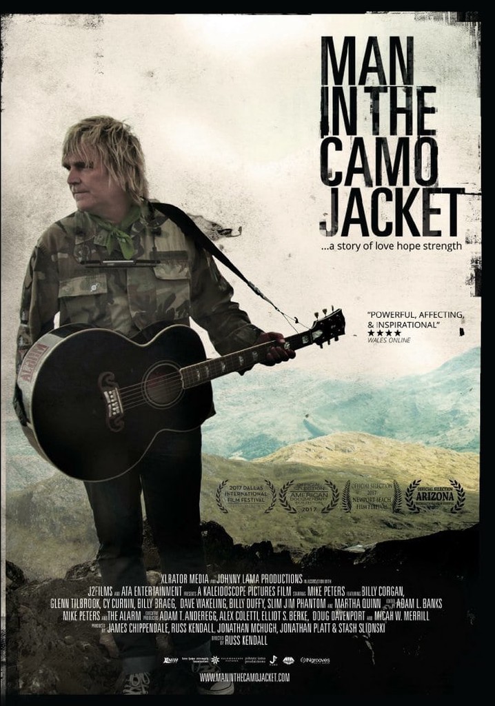 Man in the Camo Jacket poster