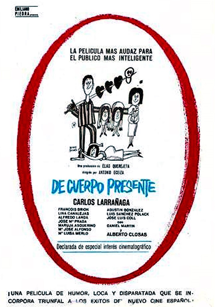 De cuerpo presente poster